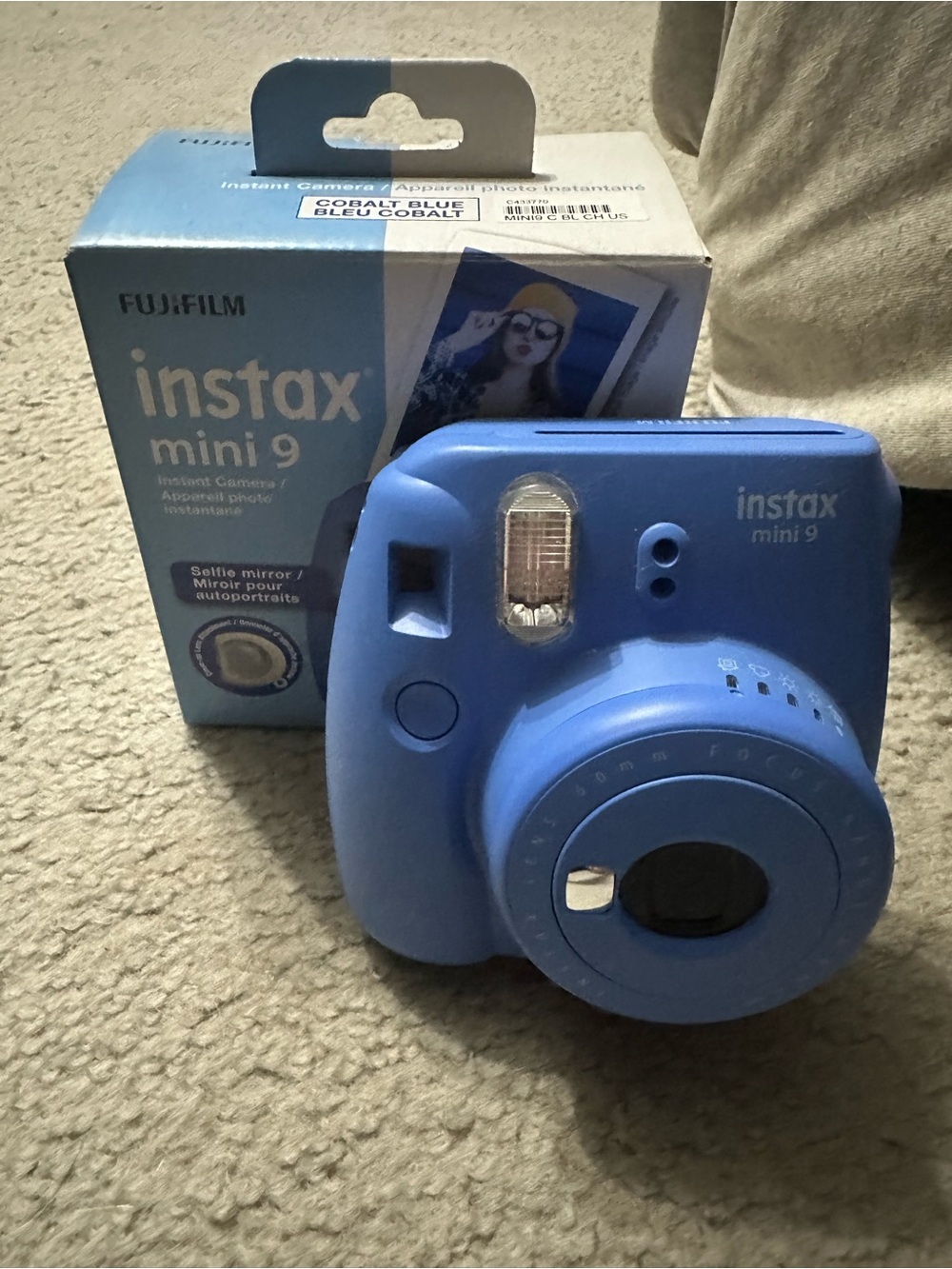 Fujifilm instax mini 9 Instant Camera - Blue